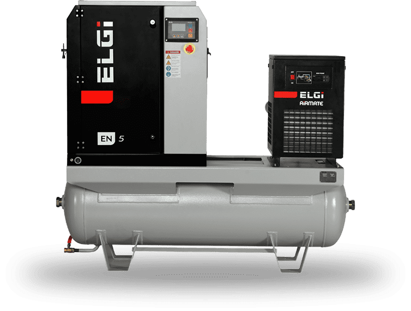 OIL LUBRICATED SCREW AIR COMPRESSORS