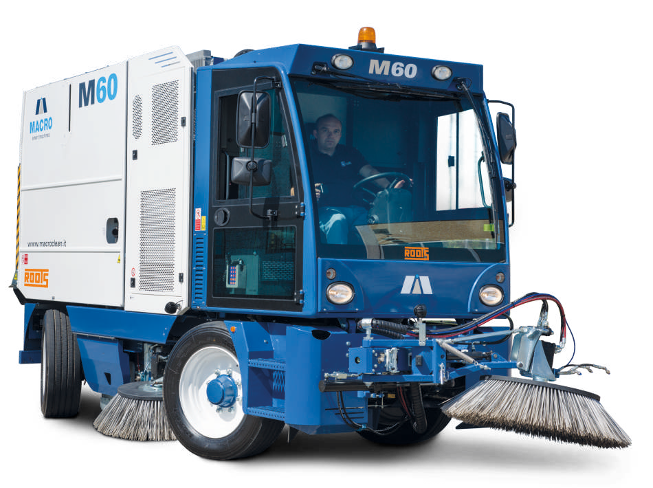 Macro M40 Self PropelledCity Sweeper
